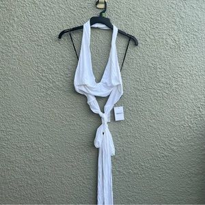 Forever 21 tie up shirt
